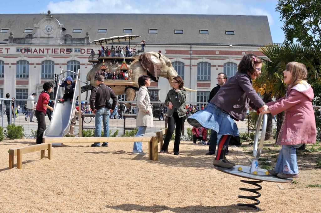 Éléphant Voyage à Nantes. 