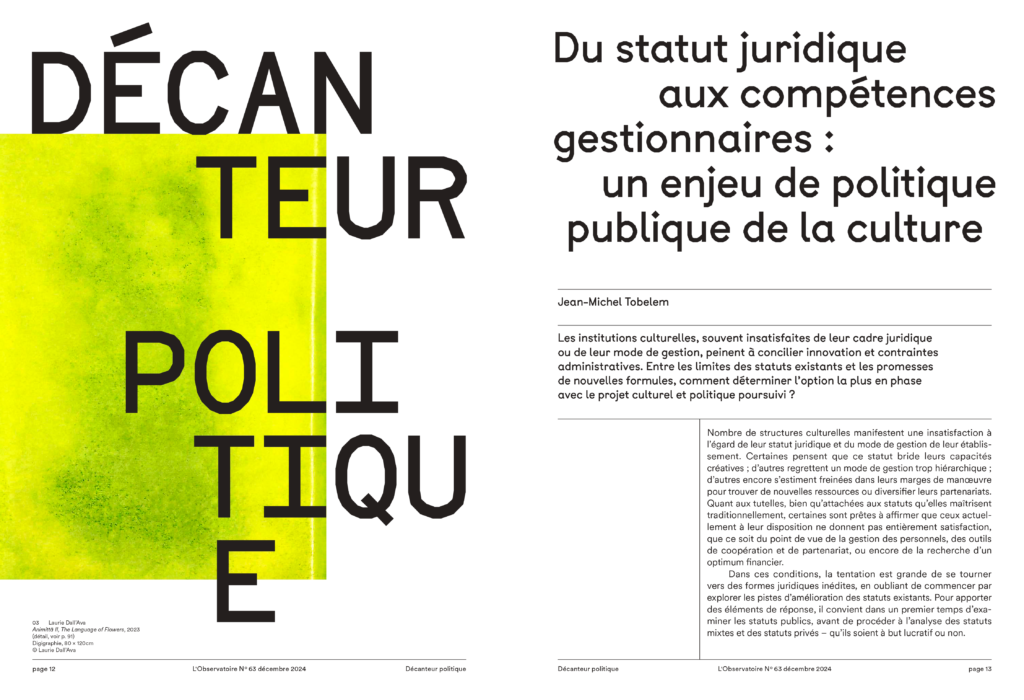 Pages intérieures de la revue 63. Textes.