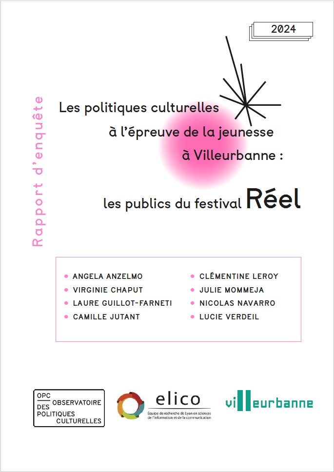 Couverture du rapport sur les publics du festival Réel